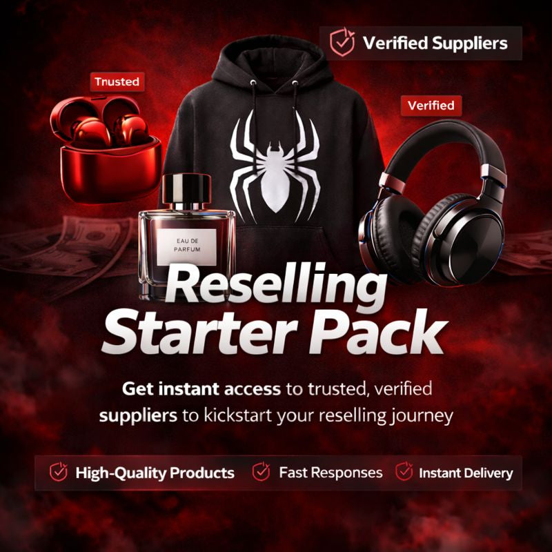 Reselling Starter Pack — Verified Suppliers